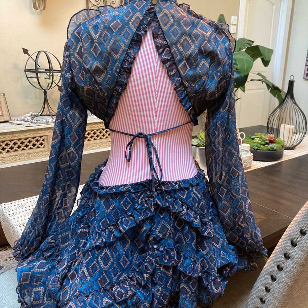 Jewel Toned Boutique Dress (Large)